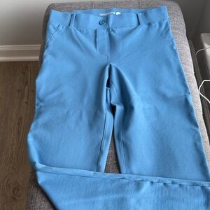 Betabrand Sky Blue Stretch Trousers L Long